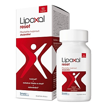 LIPOXAL Reset 90 tablet (Doplňky stravy na hubnutí, dietu) - Vícesložkové