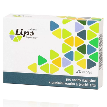 LIPS na koutky a afty 30 tablet (Vitamíny na pleť)