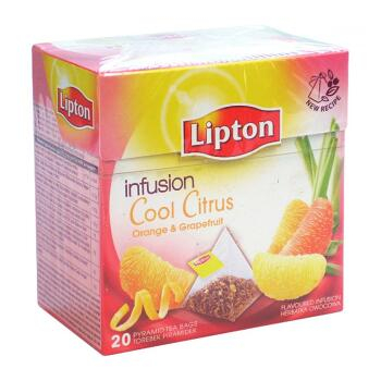 Lipton Cool Citrus pyramid 48g