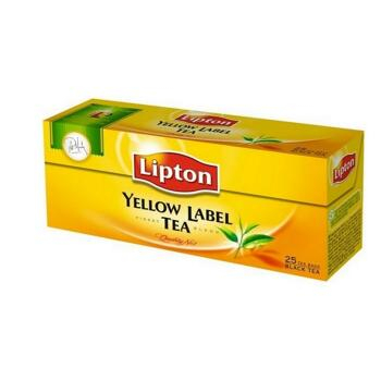 LIPTON Yellow Label serv černý čaj 25x2g