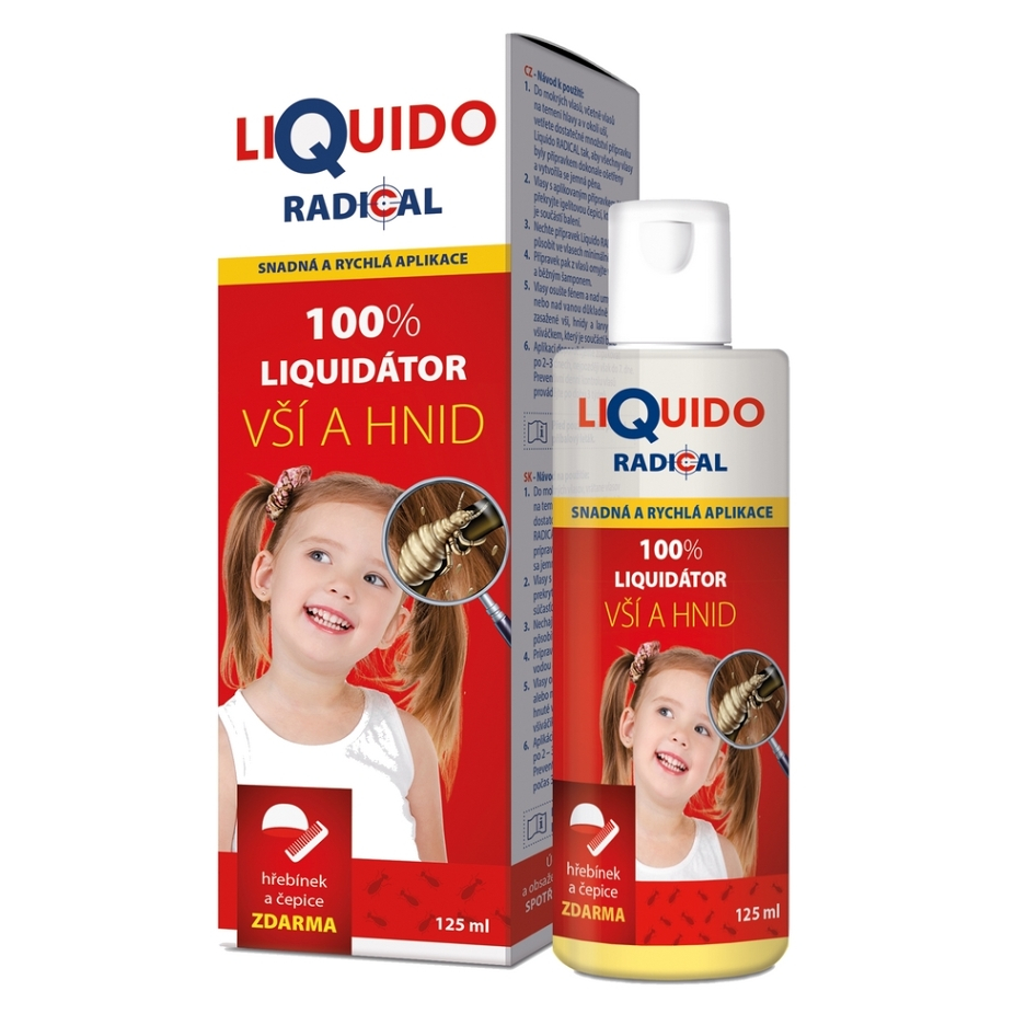 E-shop LIQUIDO Radical šampon na vši 125ml