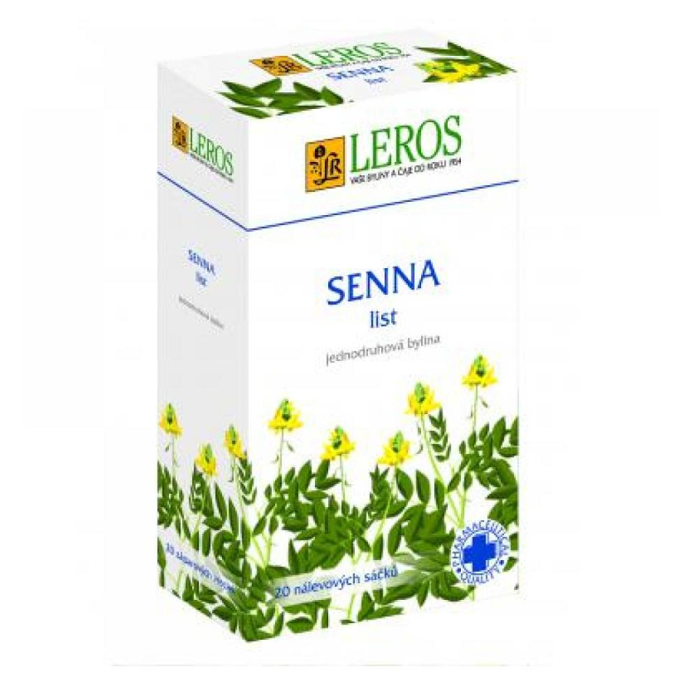 E-shop LEROS Senný list léčivý porcovaný čaj 20 x 1,5 g