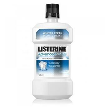 LISTERINE Advanced White ústní voda 500 ml