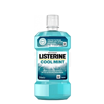LISTERINE Coolmint ústní voda 250 ml (Ústní vody) - Osvěžující dech