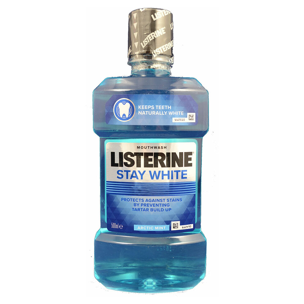 LISTERINE Stay White ústní voda 500 ml