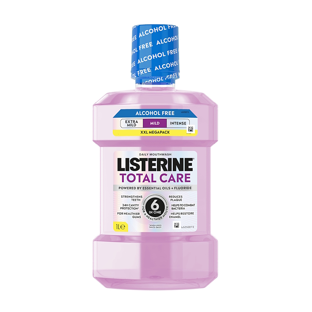 LISTERINE Total care mild bez alkoholu 1000 ml