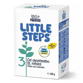 LITTLE STEPS 3 Pokračovací mléčná výživa 600 g