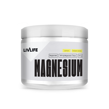 LIVLIFE Magnesium bysglicinate 12% drink citron 177 g (Hořčík, magnézium)