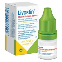 LIVOSTIN Oční kapky, suspenze 0.5 mg 4 ml