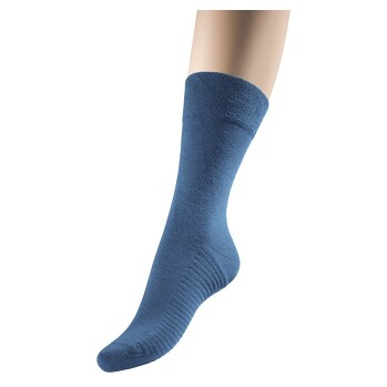 LOANA Dia masážní ponožky jeans, Velikost: Fr. 43-48 (29-32 cm)