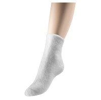 LOANA Teplé ponožky bílé, Velikost: Fr. 35-37 (23-24 cm)