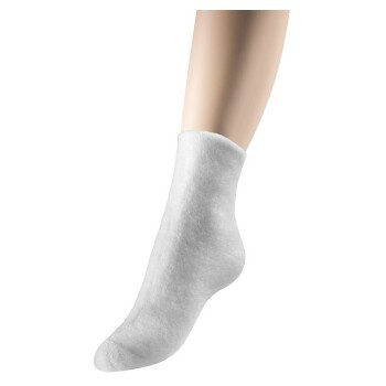 LOANA Teplé ponožky bílé, Velikost: Fr. 38-39 (25-26 cm)