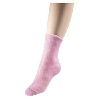 LOANA Teplé ponožky růžové, Velikost: Fr. 43-45 ( 29-30 cm)