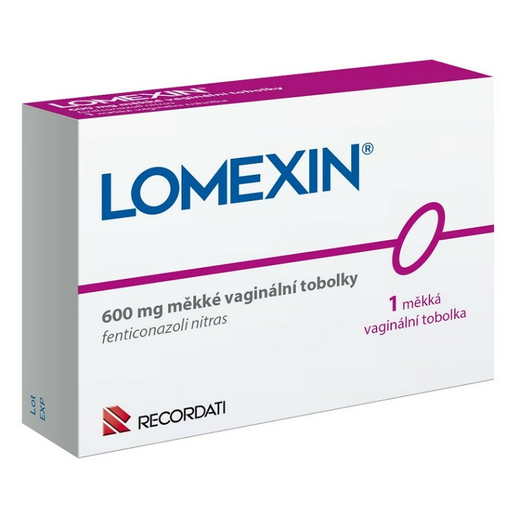 Levně LOMEXIN 600mg vaginální tobolka 1 kus.