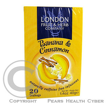 LONDON Fruit a Herb Company; Banana a Cinnamon