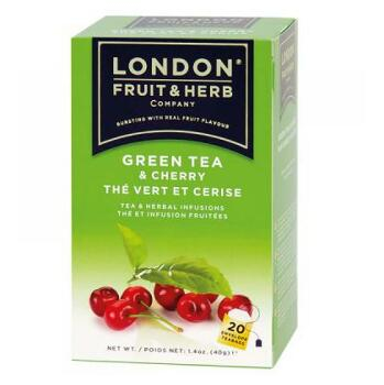 LONDON FRUIT & HERB zelený čaj s višní 20x2 g