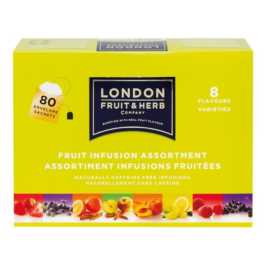 E-shop LONDON HERB Fruit & Herb směs ovocných čajů 8x10 sáčků