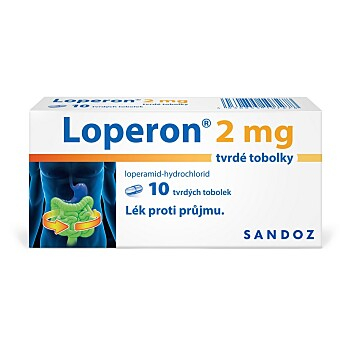 LOPERON 2mg 10 tobolek (Na průjem)