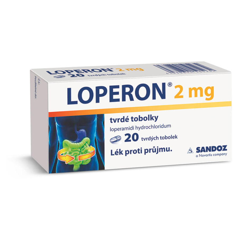 Fotografie Loperon 2 mg 20 tobolek