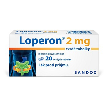 LOPERON 2mg 20 tobolek (Na průjem)
