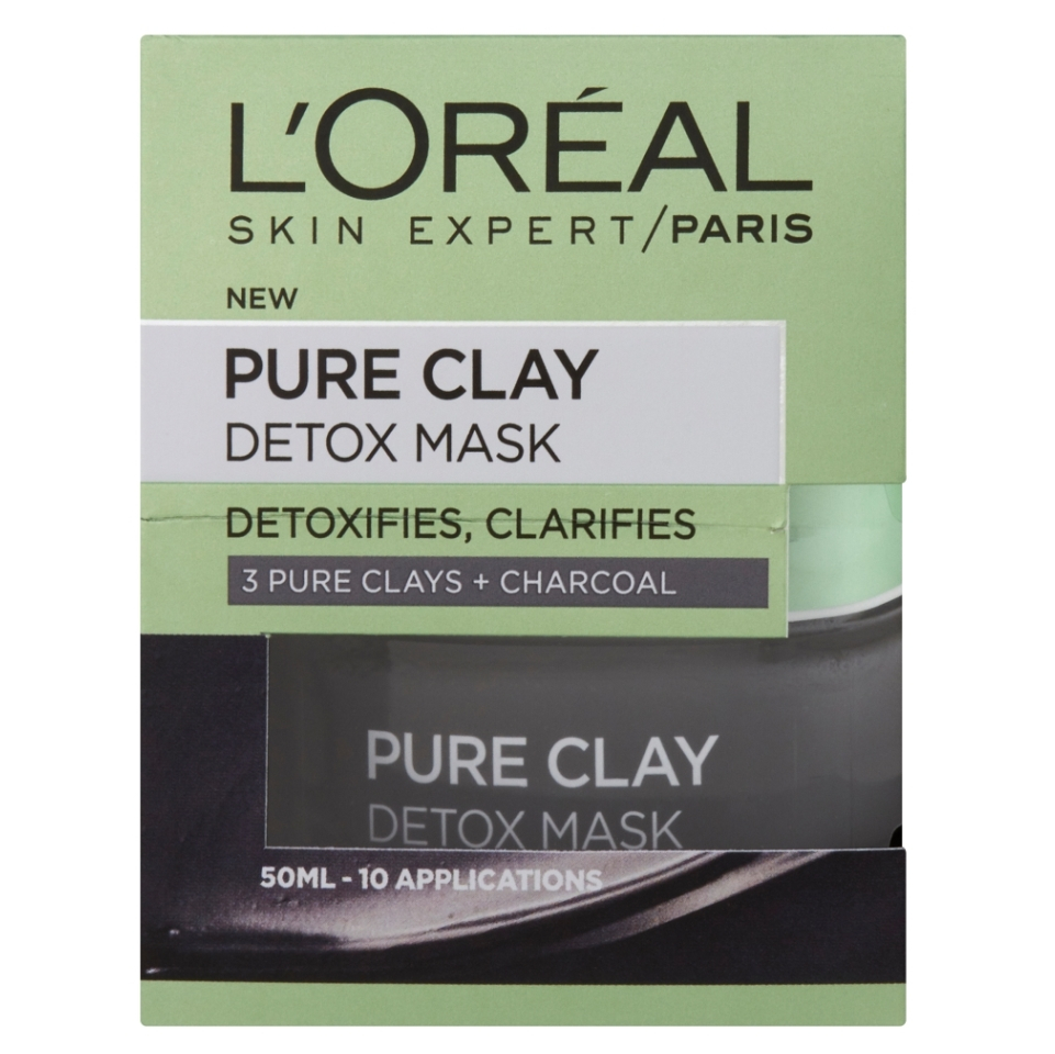 L´OREAL Pure Clay Detox Maska 50 ml