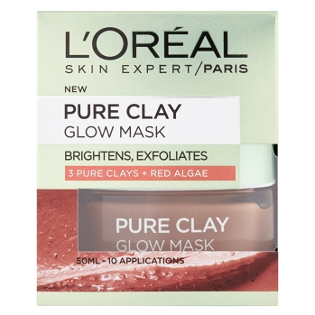 L´OREAL Pure Clay Glow Maska 50 ml (Pleťové masky) - Čistící
