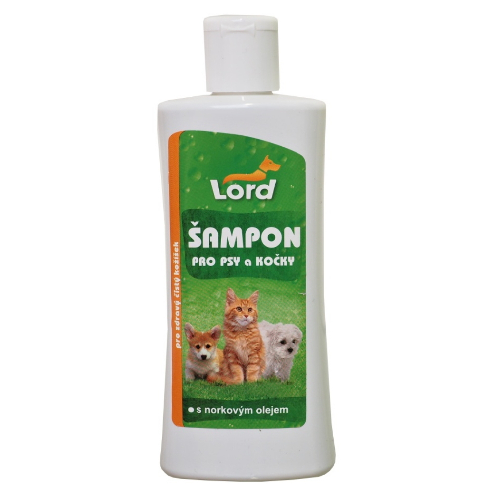 E-shop LORD šampon pro psy a kočky s norkovým olejem 250 ml