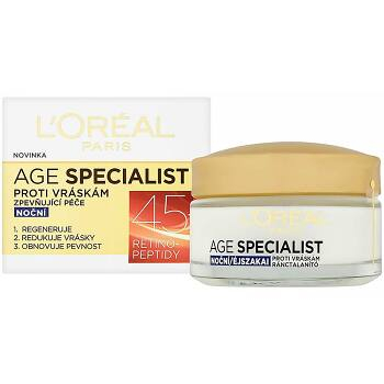 L´OREAL Age Specialist 45+ Noční krém 50 ml (Noční krémy) - Noční