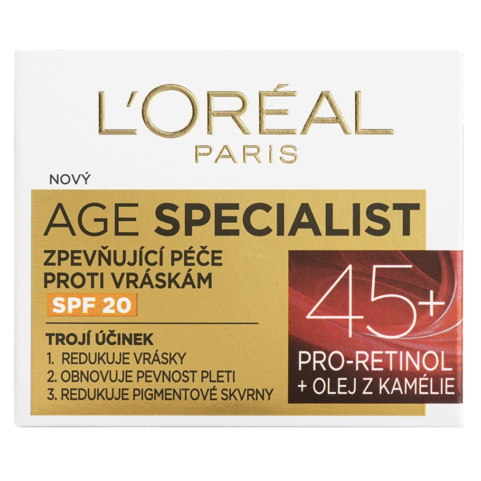 Levně L´ORÉAL Paris Age Specialist Denní krém 45 + SPF 20 50 ml