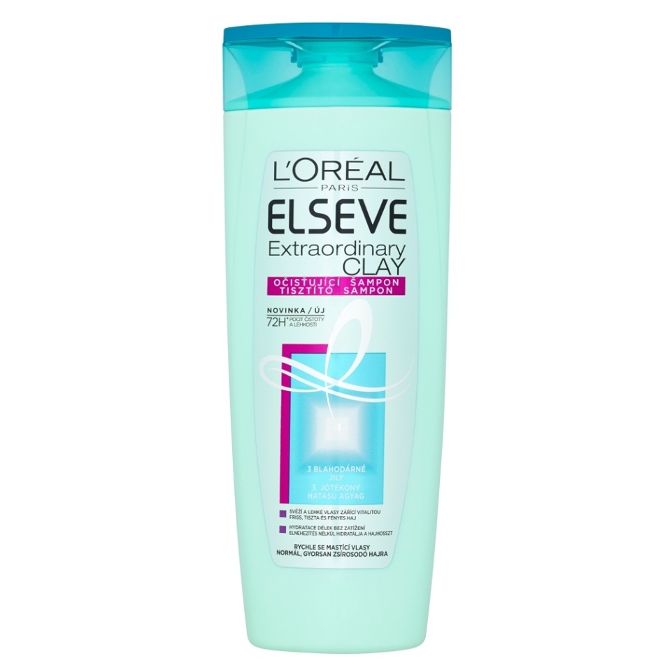 Levně L´OREAL Elseve Extraordinary Clay Šampon na vlasy 400 ml