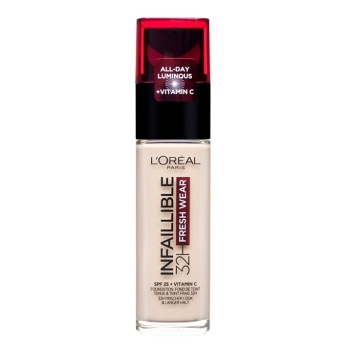 L´ORÉAL Paris 32hodinový make-up Infaillible SPF 25 Odstín 100 Linen 30 ml (Make-up)