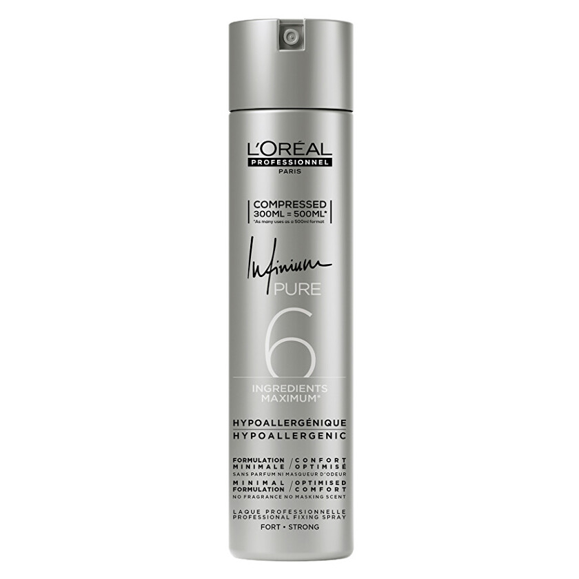 L´ORÉAL Professionnel Lak na vlasy se silnou fixací Infinium Pure 300 ml