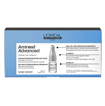 L´ORÉAL Professionnel Série Expert Aminexil Advanced Ampule proti padání vlasů 10 x 6 ml (Vlasová tonika a vody, aktivátory)
