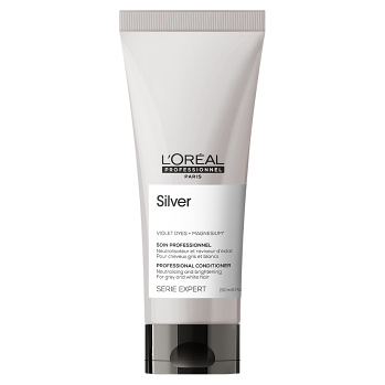 L´ORÉAL Professionnel Série Expert Kondicionér pro šedé vlasy Silver 200 ml (Kondicionéry a balzámy)