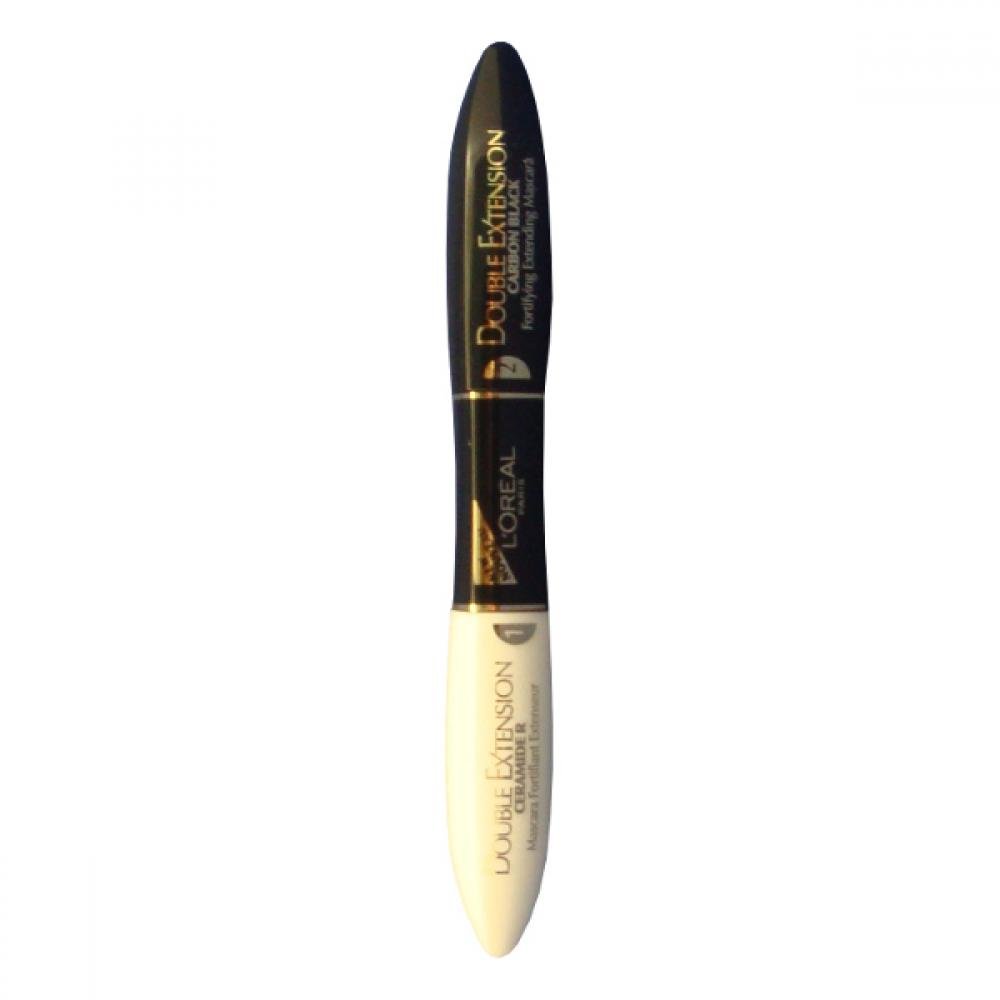 Loreal řasenka Double Extension Carbon Black 2x6ml