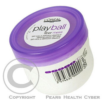 LOREAL TEC PLAY BALL FIBER MESS (Tužidla na vlasy) - Fixační