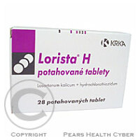 LORISTA H 50 MG/12,5 MG  28 Potahované tablety