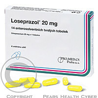 LOSEPRAZOL 20 MG  14X20MG Tobolky