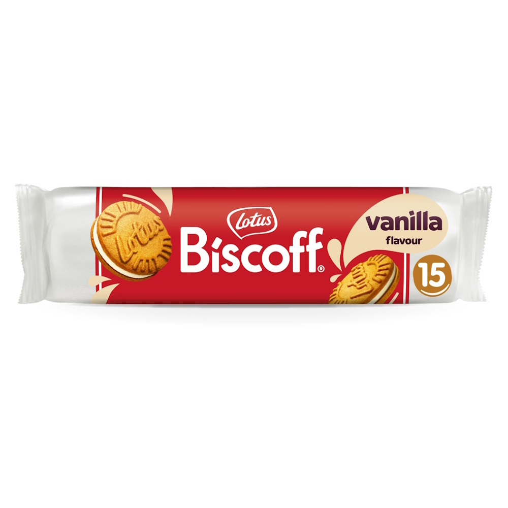 E-shop LOTUS BISCOFF Sušenky plněné krémem s vanilkovou příchutí 150 g