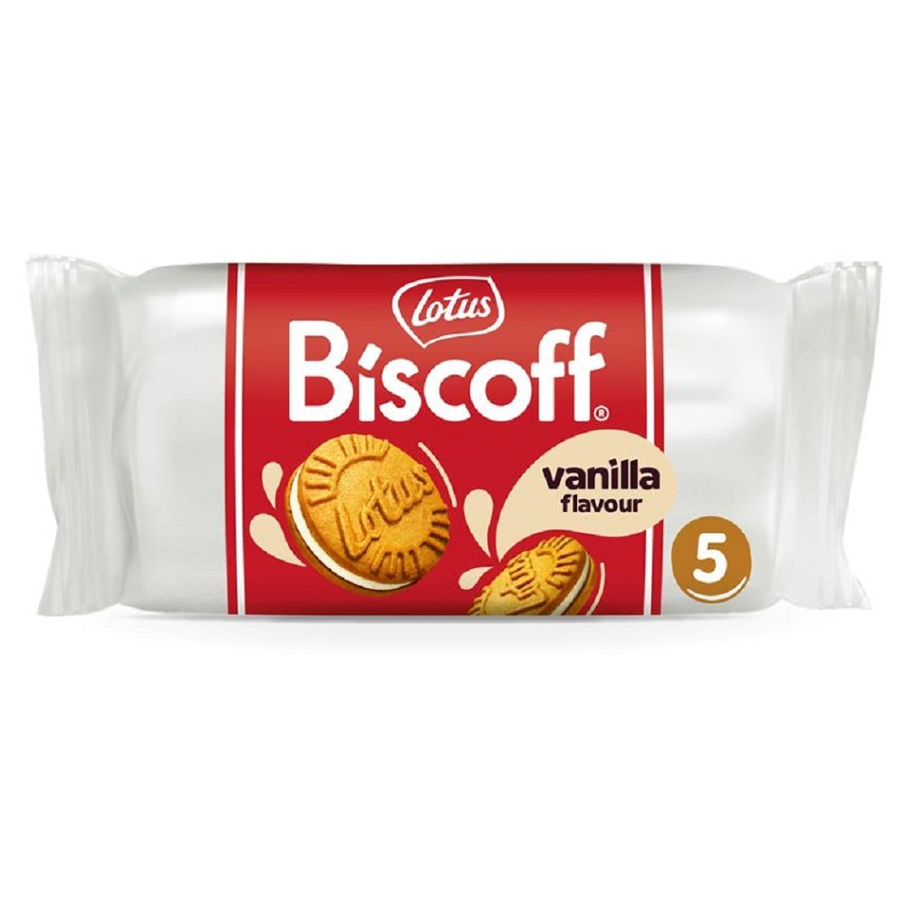 E-shop LOTUS BISCOFF Sušenky plněné krémem s vanilkovou příchutí 50 g