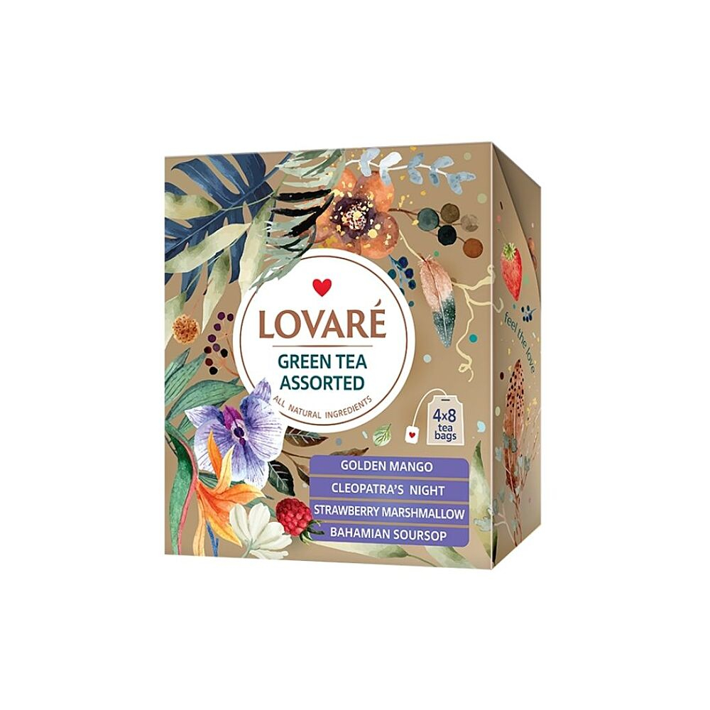 Dárková kazeta - Lovaré Green Tea Assorted