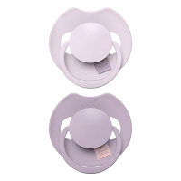 LOVI Dudlík silikonový dynamický prime 6-18m baby lilac violet 2 kusy