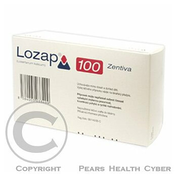 LOZAP 100 ZENTIVA  90X100MG Potahované tablety