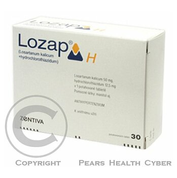 LOZAP H  10 Potahované tablety