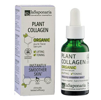 LA SAPONARIA Pleťové sérum Rostlinný kolagen BIO 30 ml (Přírodní pleťová séra a fluidy) - Přírodní, BIO