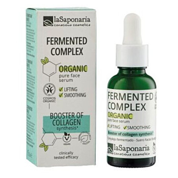 LA SAPONARIE Pleťové sérum Fermentovaný komplex BIO 30 ml (Přírodní pleťová séra a fluidy) - Přírodní, BIO