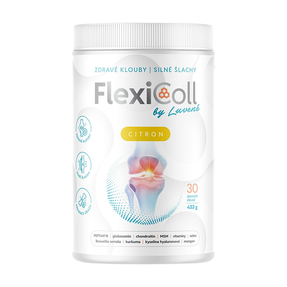 LUVENÉ FLEXICOLL Kloubní výživa citron 425 g