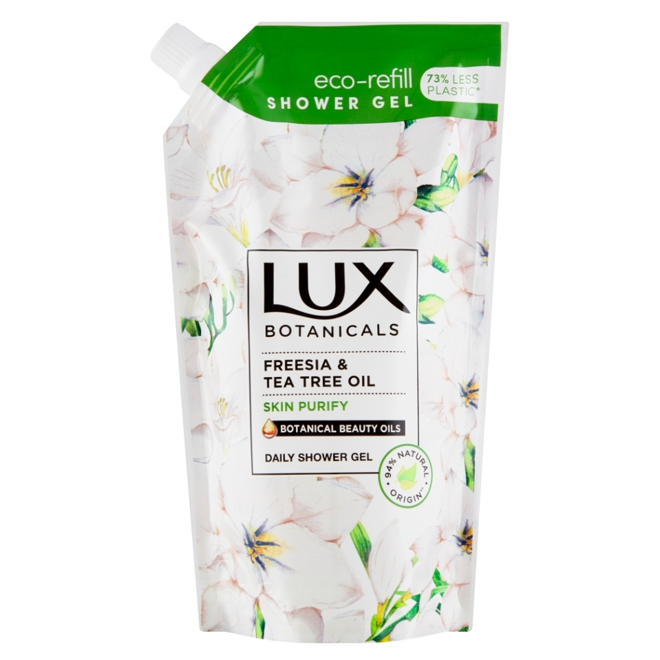 E-shop LUX Frézie & Tea tree olej Sprchový gel náhradní náplň 500 ml