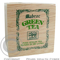 MABROC čaj zelený v dřevěném obalu 50 g