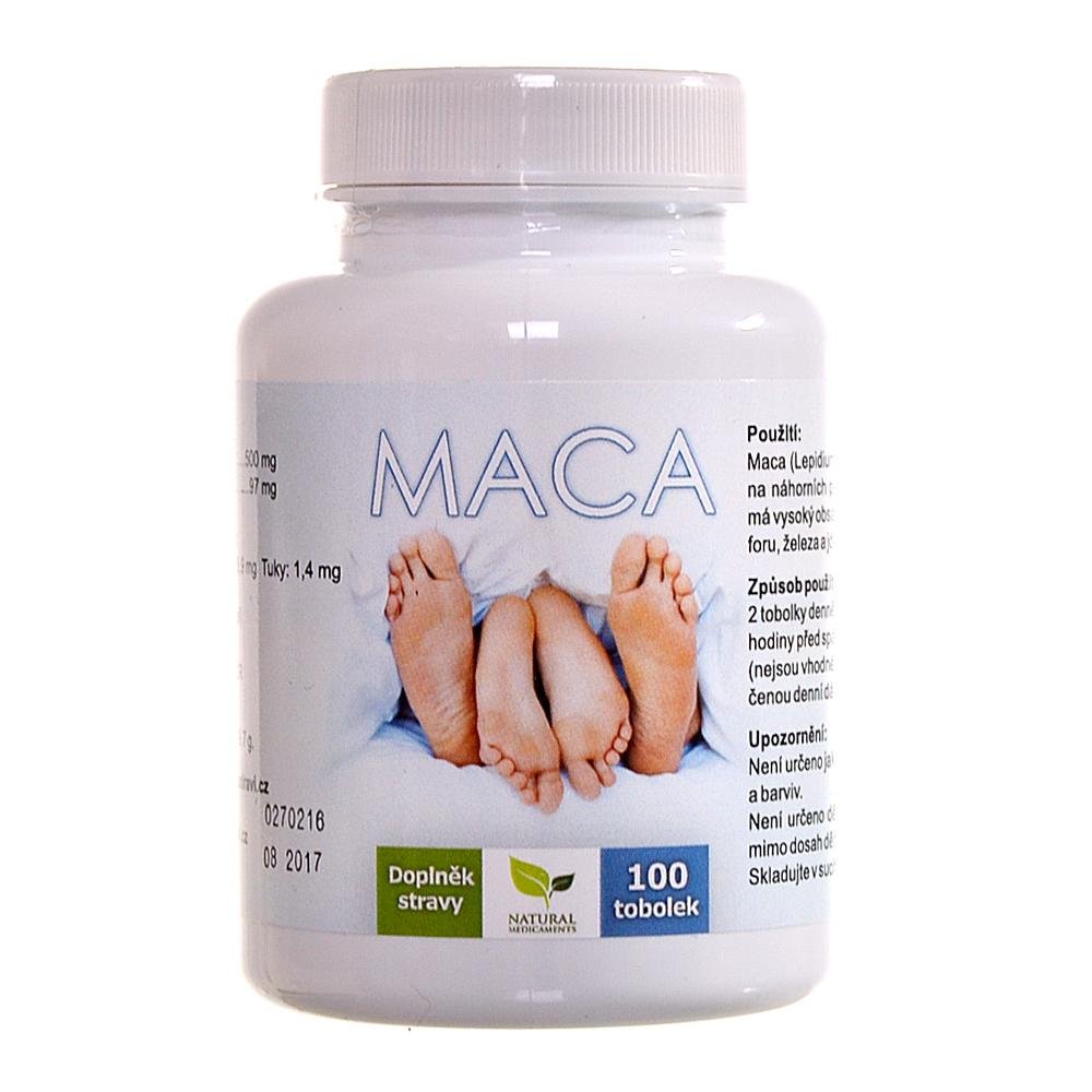 NATURAL MEDICAMENTS Maca 500 mg 100 tablet